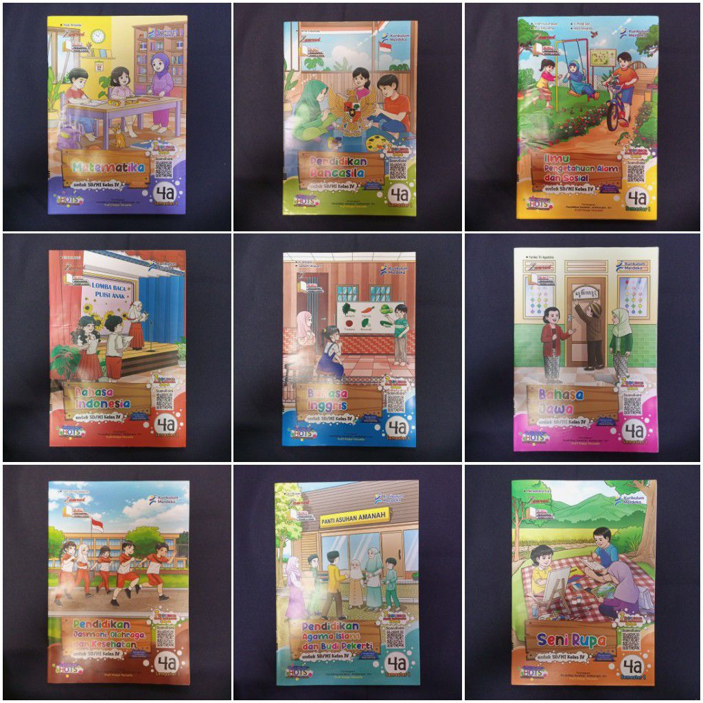 LKS SD/MI. Zamrud Putra Nugraha. Kelas 4. Semester 1 & 2. 2025/2026