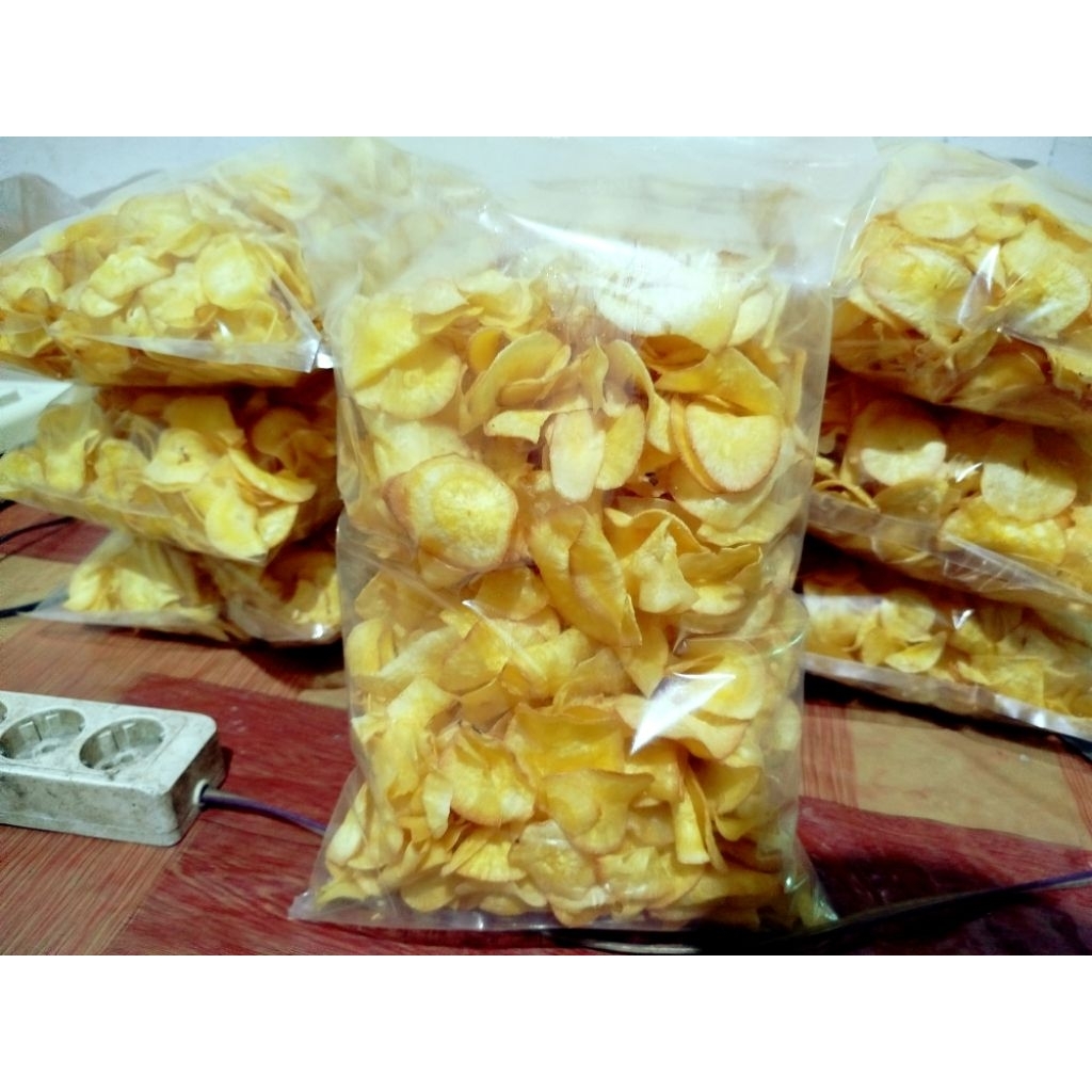 

keripik singkong renyah kemasan 500gram
