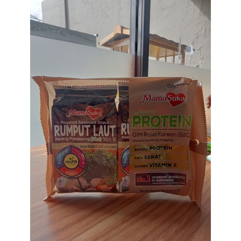 

Mamasuka Nori BBQ 2×4,5g