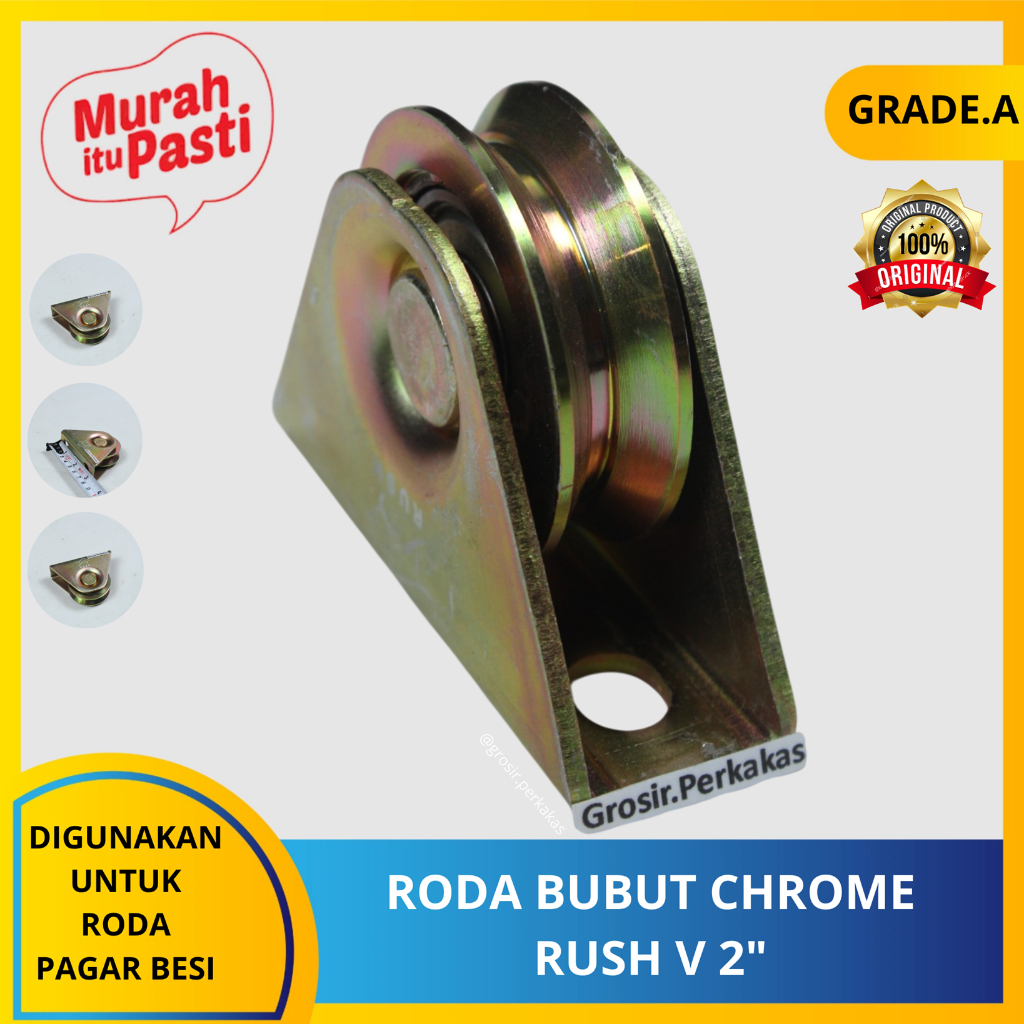 

RODA BUBUT CHROME RUSH 2, 21/2, 3, 4