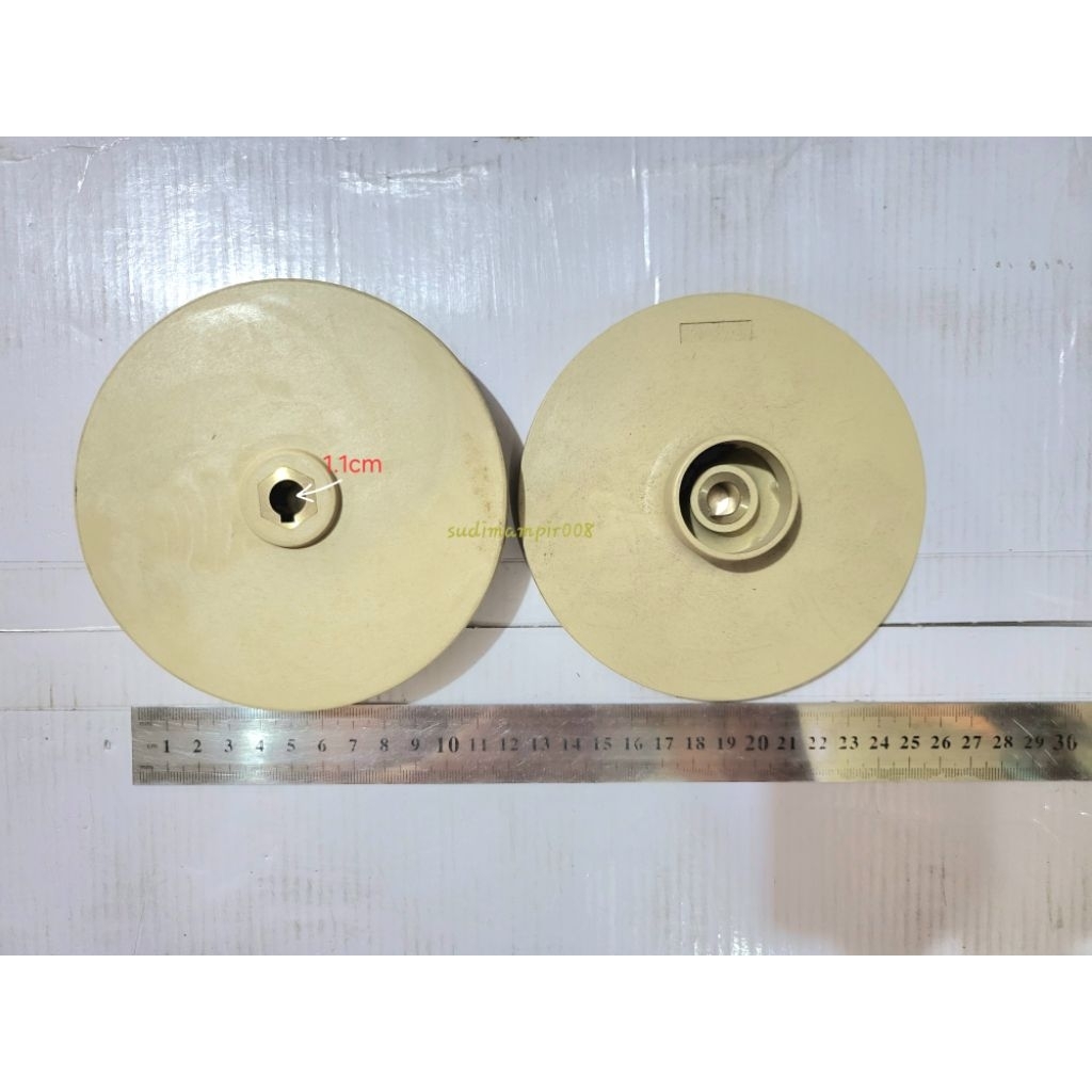 Impeller pompa air DAB 100 - kingelectronicmedan