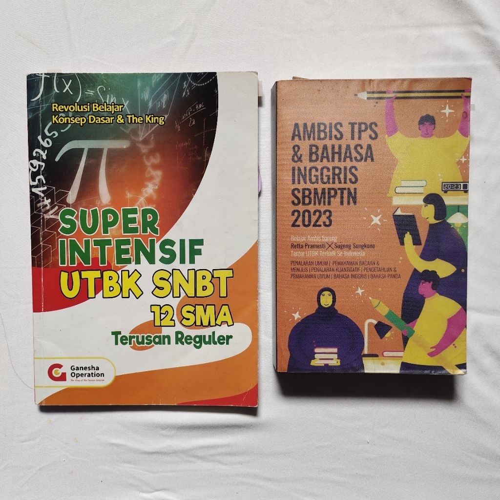 buku persiapan SNBT (preloved) ganesha operation GO