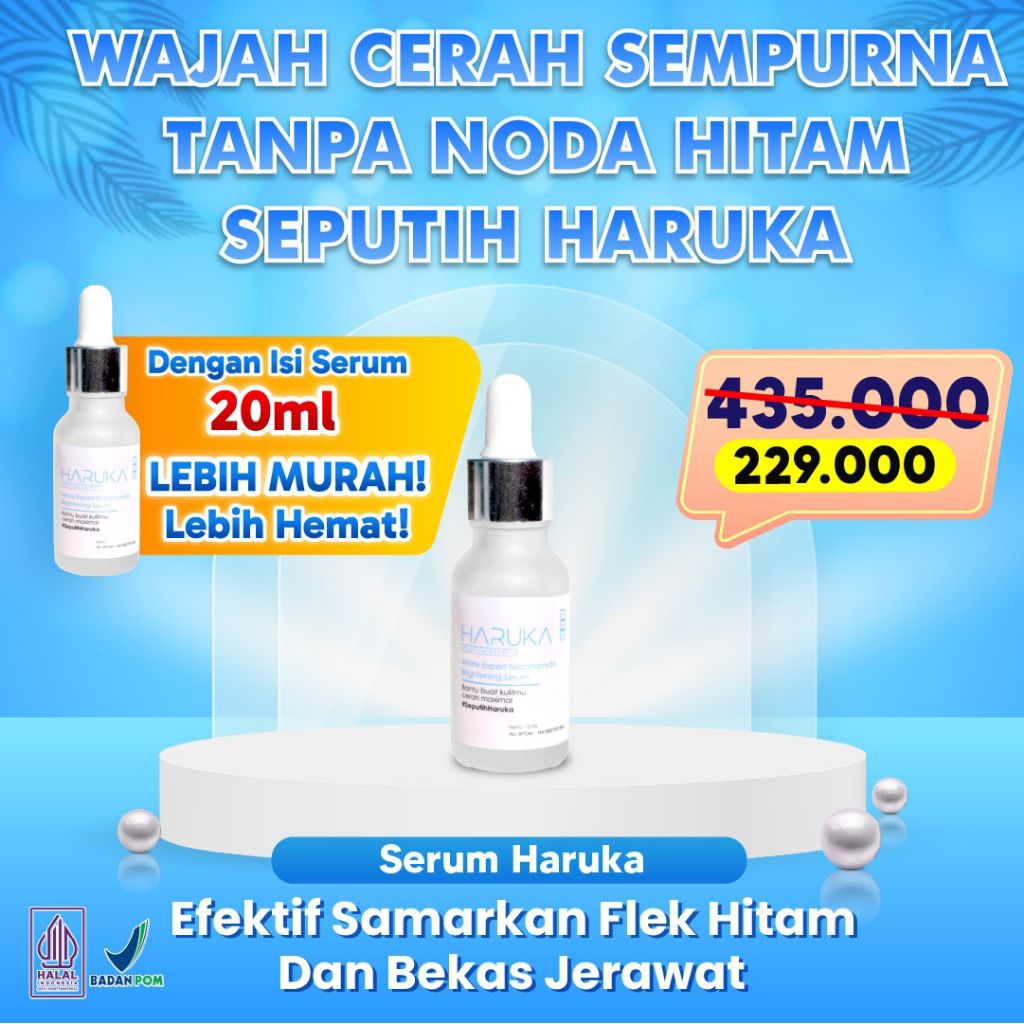 Serum Haruka White Expert Niacinamide Serum Seputih Haruka Haruka Skincare