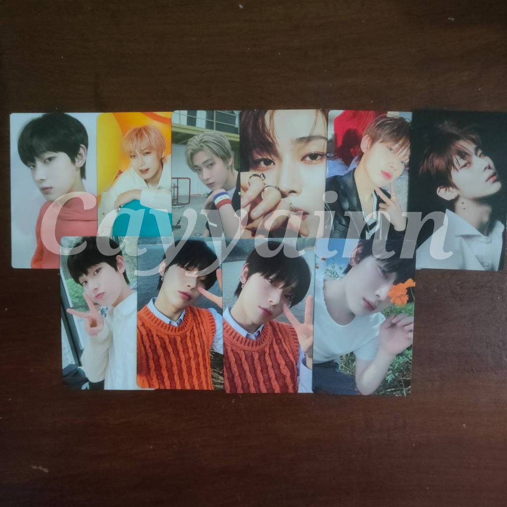 PC PHOTOCARD ENHYPHEN JUNGWON HEESEUNG JAY JAKE SUNGHOON SUNOO NI-KI ORANGE BLOOD DARK BLOOD DAYDREA