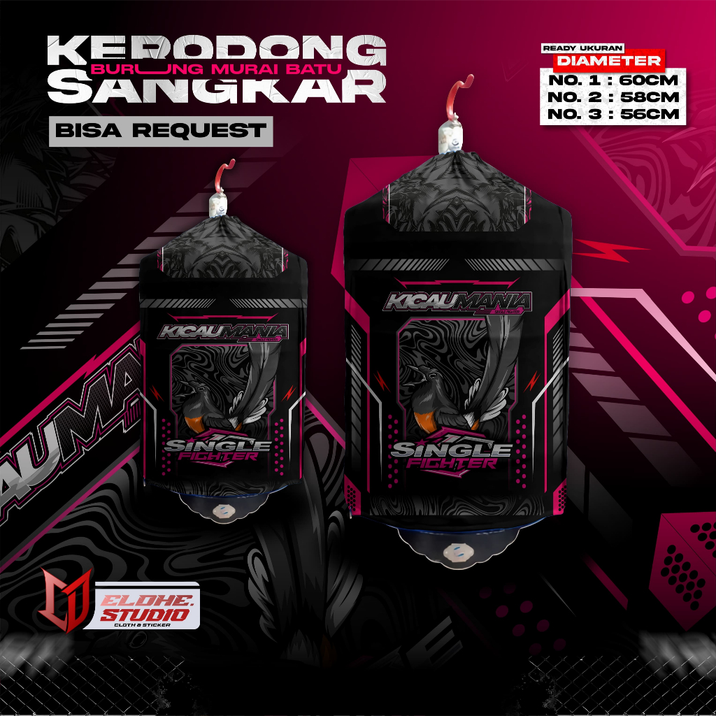 Kerodong Sangkar Bulat Murai Batu Custom MURAI BATU bisa request