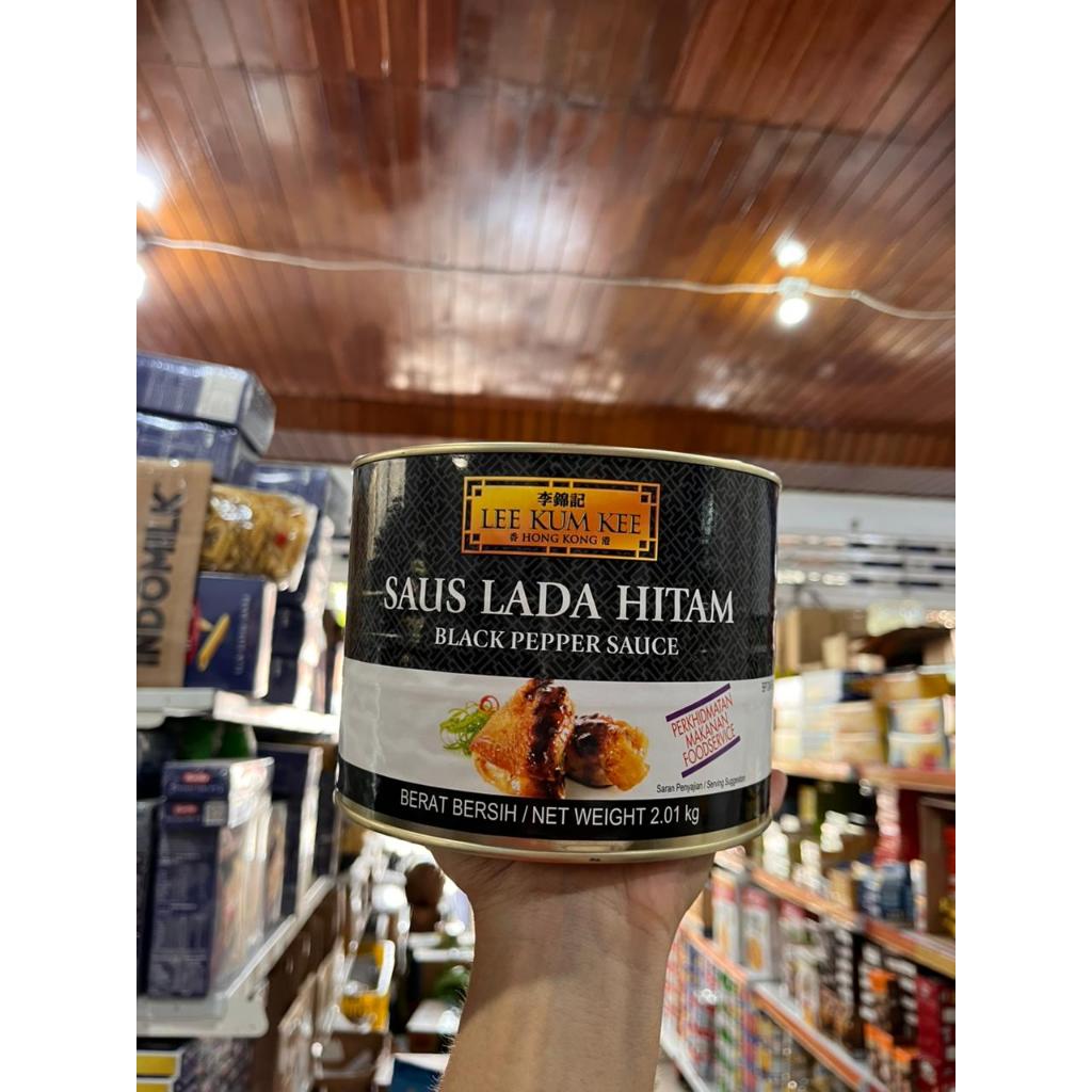 

Black Pepper Sauce Lee Kum Kee / Saus Lada Hitam Lee Kum Kee - 2 Kg