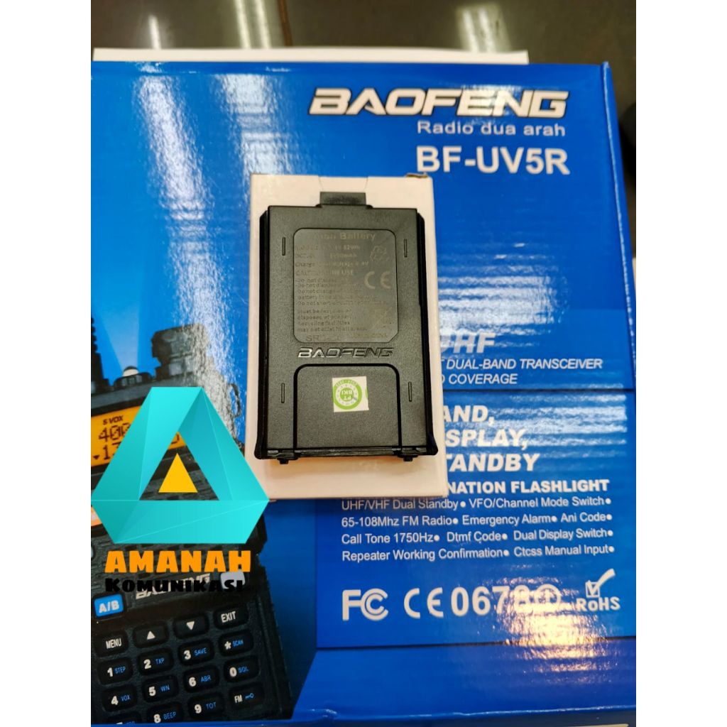 Batre HT Baofeng uv 5r comtex uv 5r pofung uv 5r