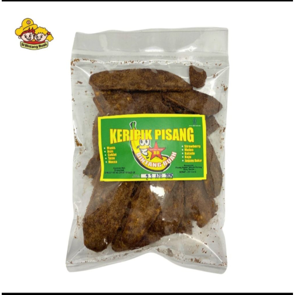 

keripik pisang kepok coklat 200 gram