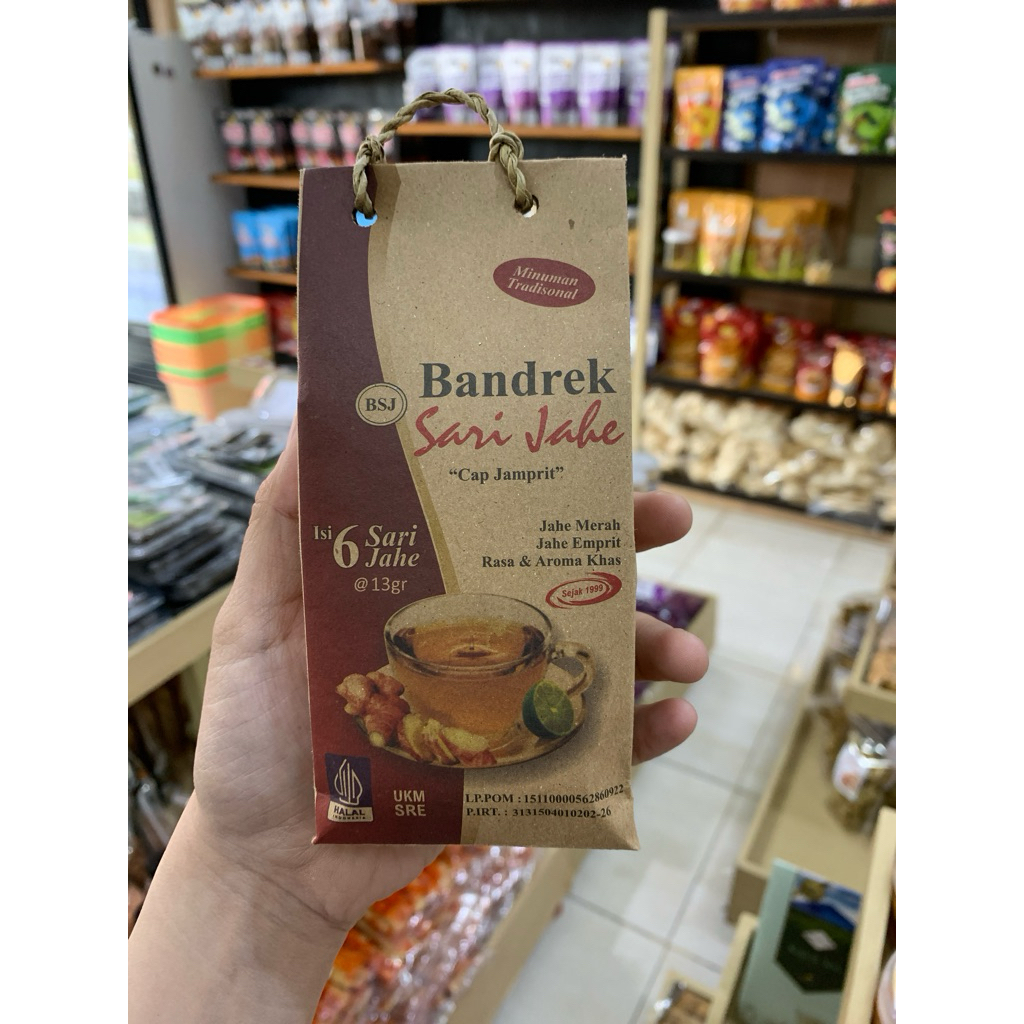 

Bandrek sari jahe Cap Jamprit