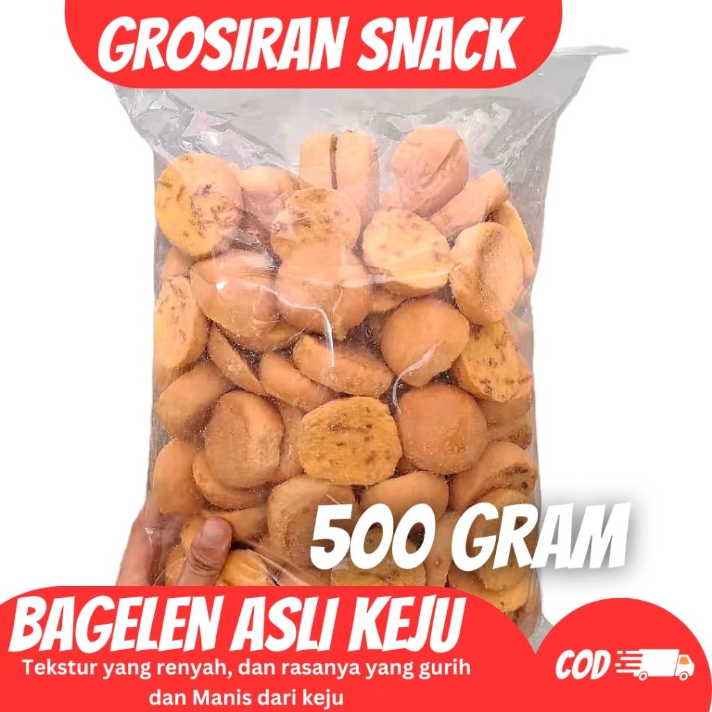 

500 GRAM Bagelen Asli Keju