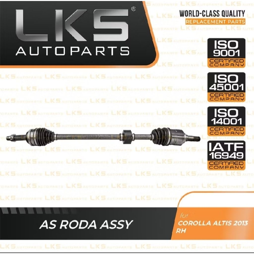 201223 CV JOINT ASSY KANAN COROLLA ALTIS 2013