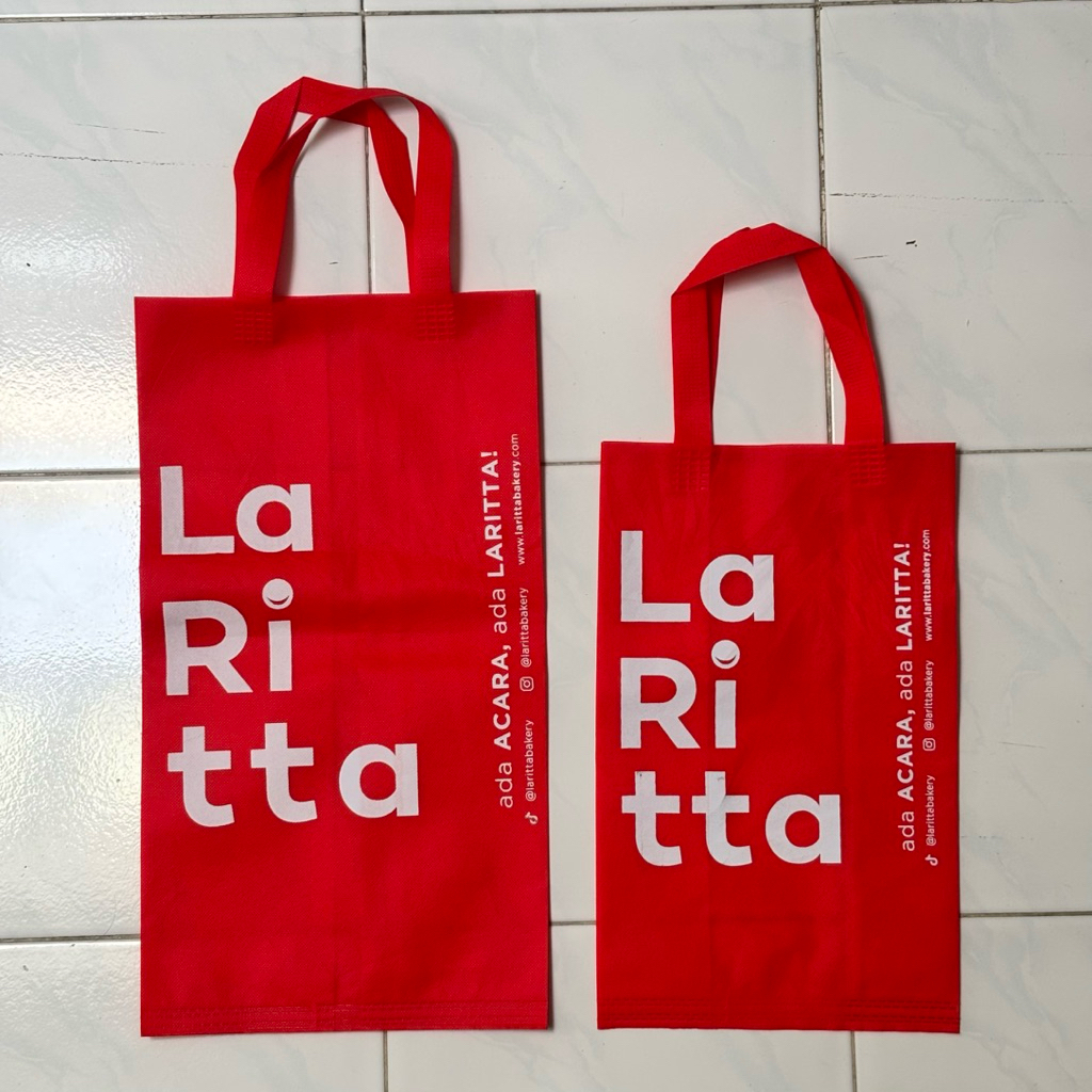 

Tas Laritta Spunbound Tenteng Merah