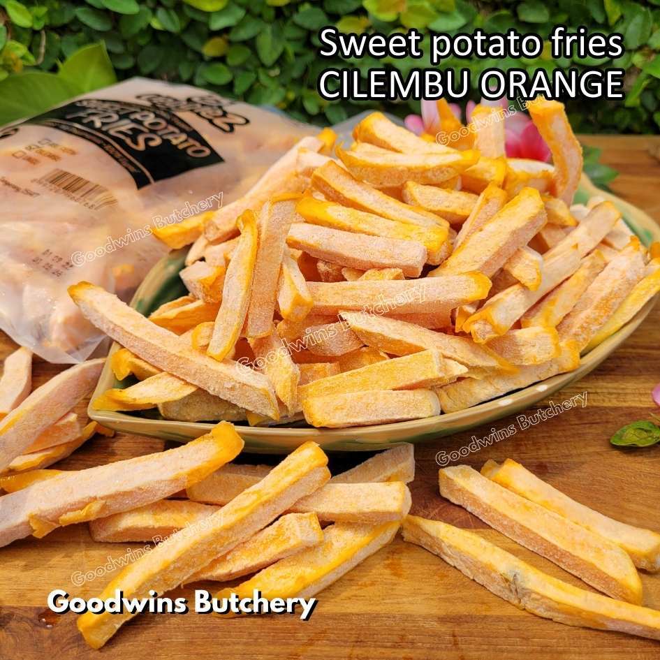 

Ubi beku CILEMBU 8Veggiez | IQF frozen vegetable 8 Veggiez ORANGE SWEET POTATOES 500g