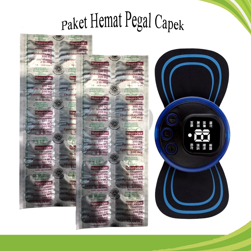 NEURODEX VITAMIN SARAF VITAMIN B1 B6 B12 ISI 10 TABLET