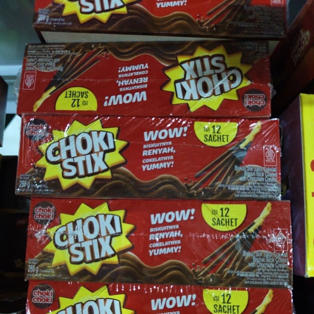 

CHOKI STIK 1 BOX ISI 12PCS @24g