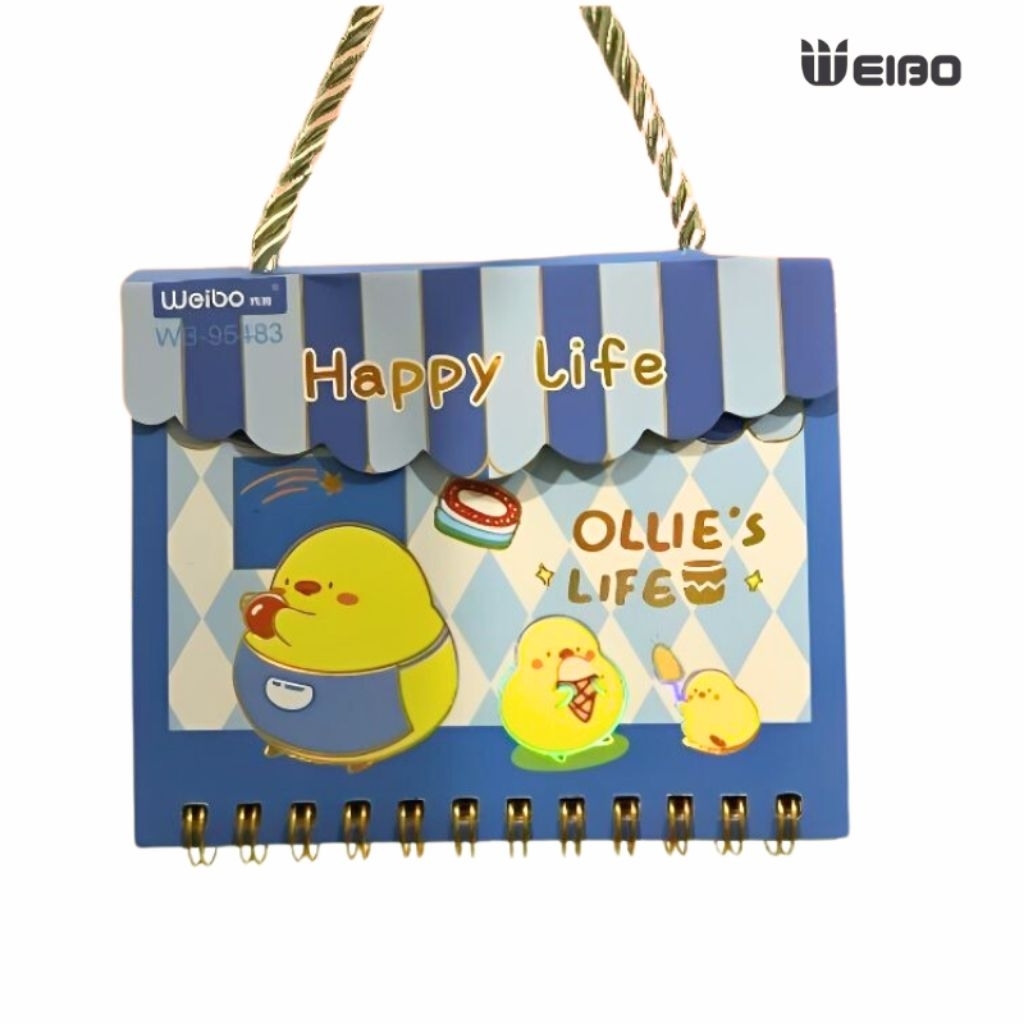 

WEIBO - Buku Catatan A7 Happy Life