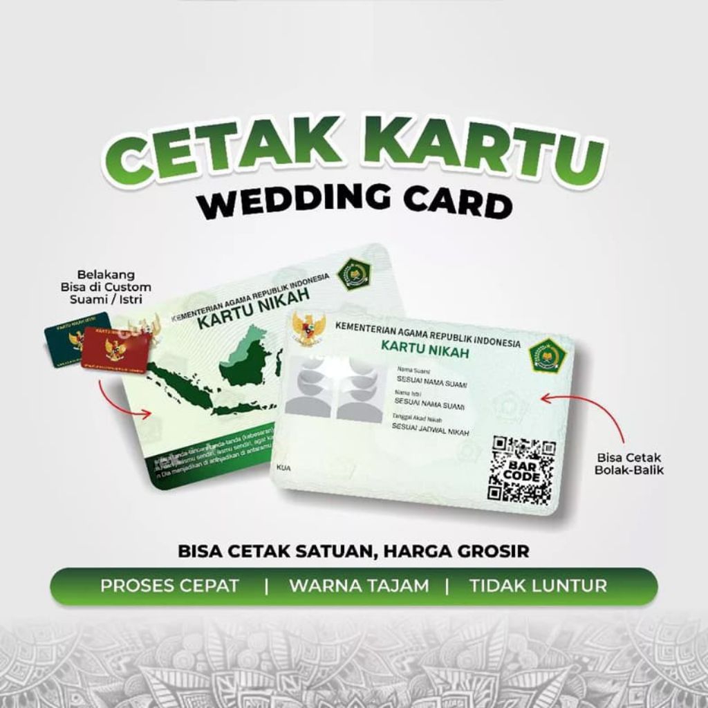 

Cetak Kartu BPJS (KIS/Ketenagakerjaan), NPWP, Kartu Pelajar Bahan PVC 2 Sisi