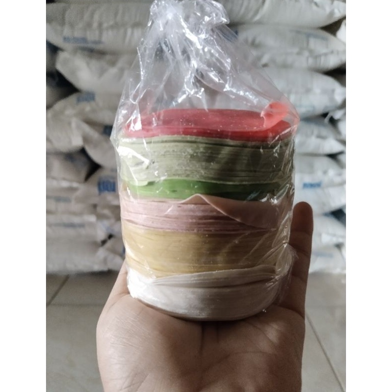 

Hemat Kulit Dimsum Warna isi 13biji
