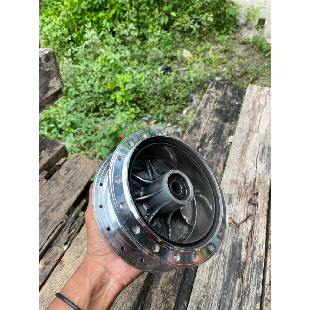 tromol yamaha belakang RX KING BUBUT GILAP