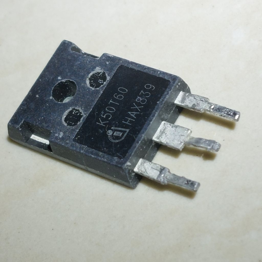 K50T60 IGBT IKW50N60T 50A 600V Mesin Las Transistor To-247 50T60 Parts IKW50N60