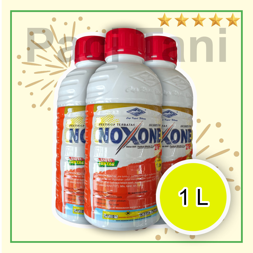 Pembasmi Rumput Noxone Herbisida 297SL 1 L Herbisida Kontak Pembasmi Rumput