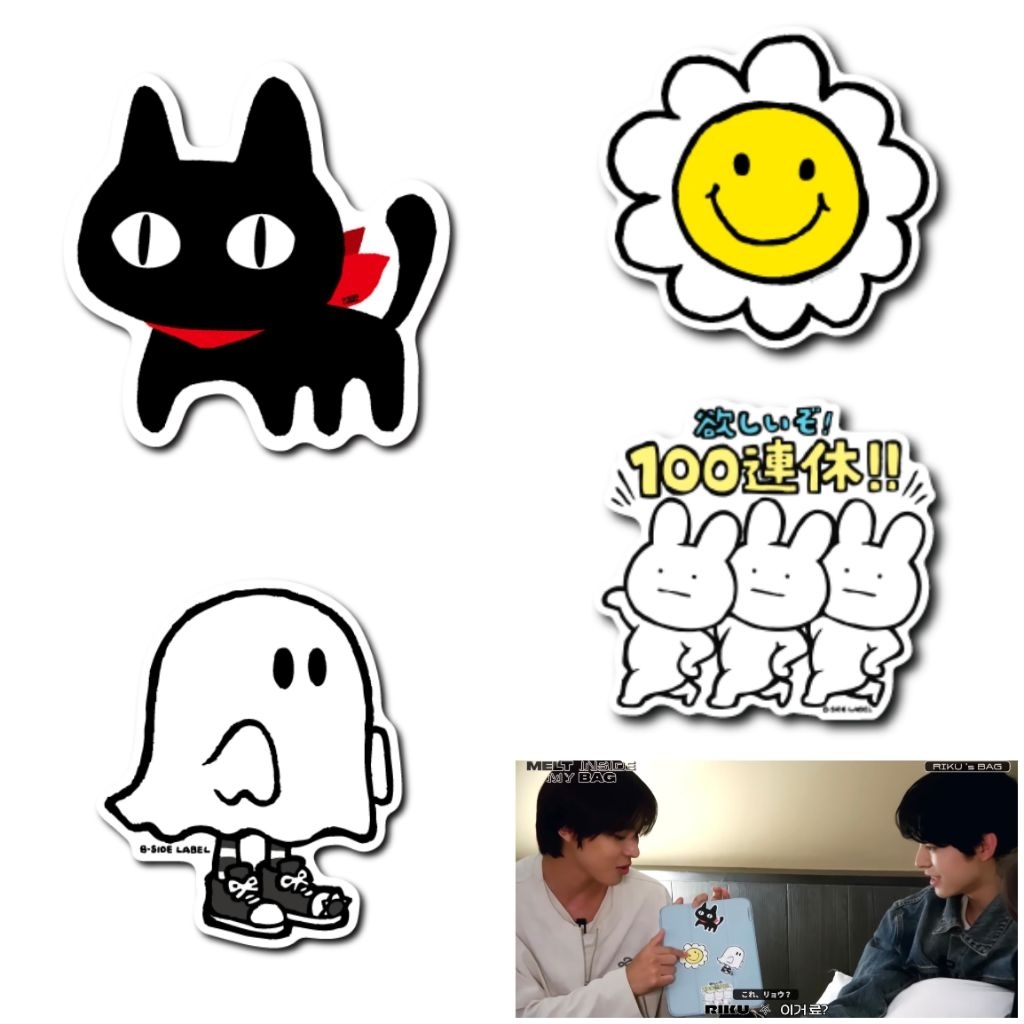 

[B-SIDE LABEL] STICKER IPAD RIKU NCT WISH SET