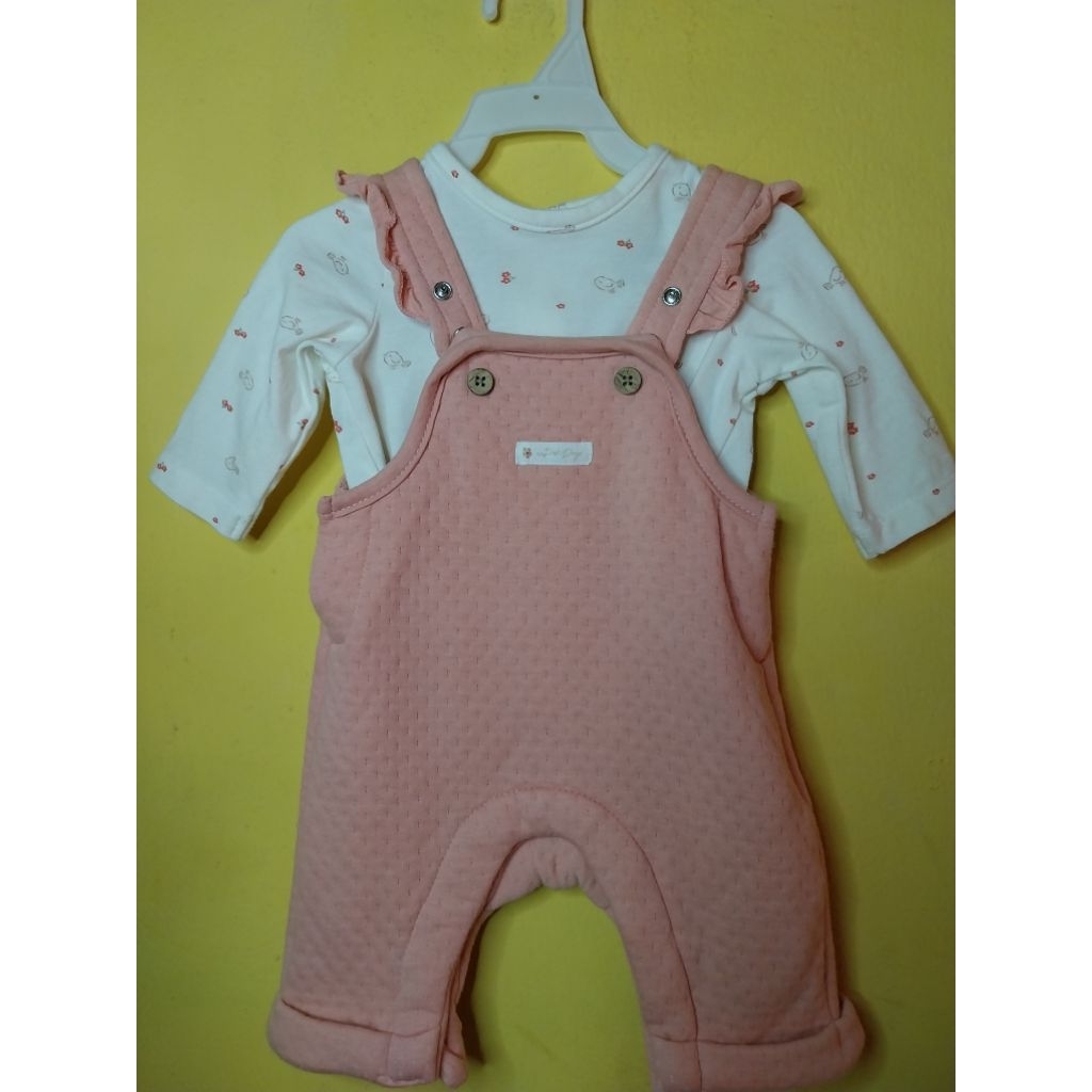 P❤️ Overall celana NB newborn branded impor daleman kaos