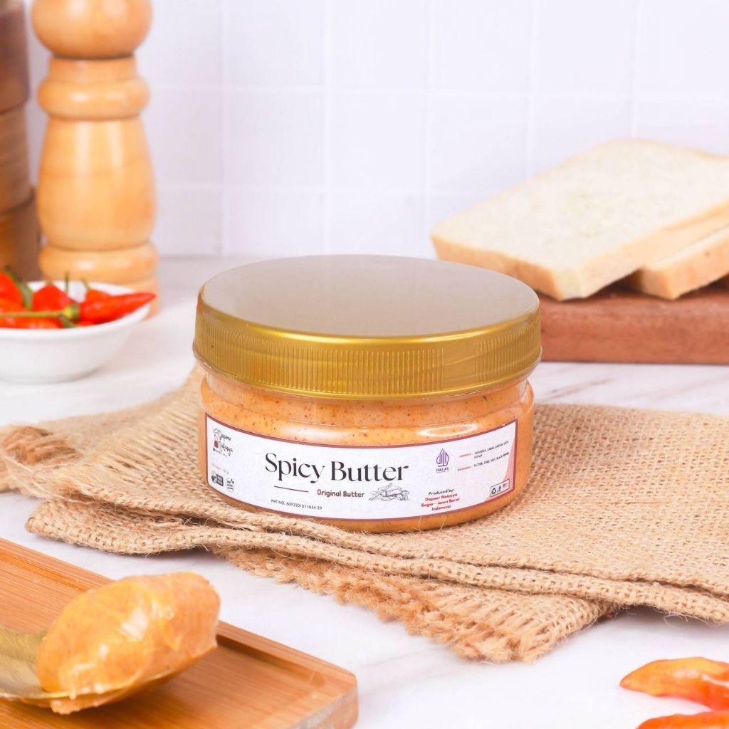 

Dapoer Natasya - Spicy Butter | Mentega Pedas | Garlic Spicy Butter | Herb Spicy Butter | Original | Premium Quality | 100% Butter Newzeland (150 gr)