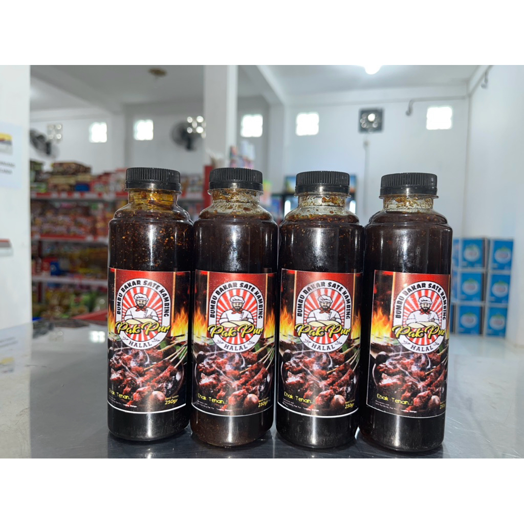 BUMBU BAKAR SATE KAMBING PAK PUR TAWANGMANGU KARANGANNYA HALAL 250GR