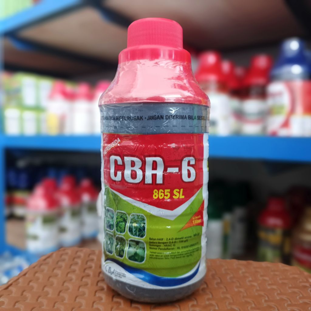 Herbisida CBA-6 865SL 1L 400ML 200ML pembasmi Gulma pada tanaman padi