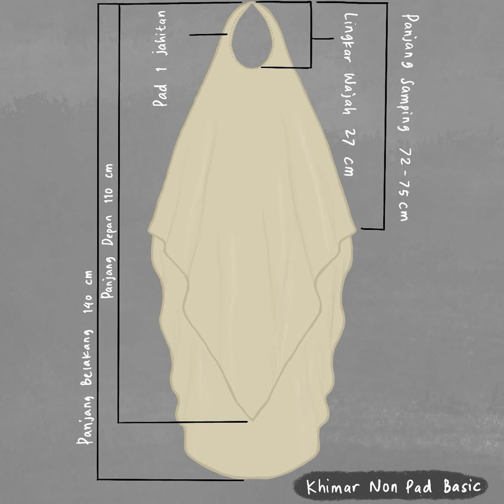 preloved khimar sofni