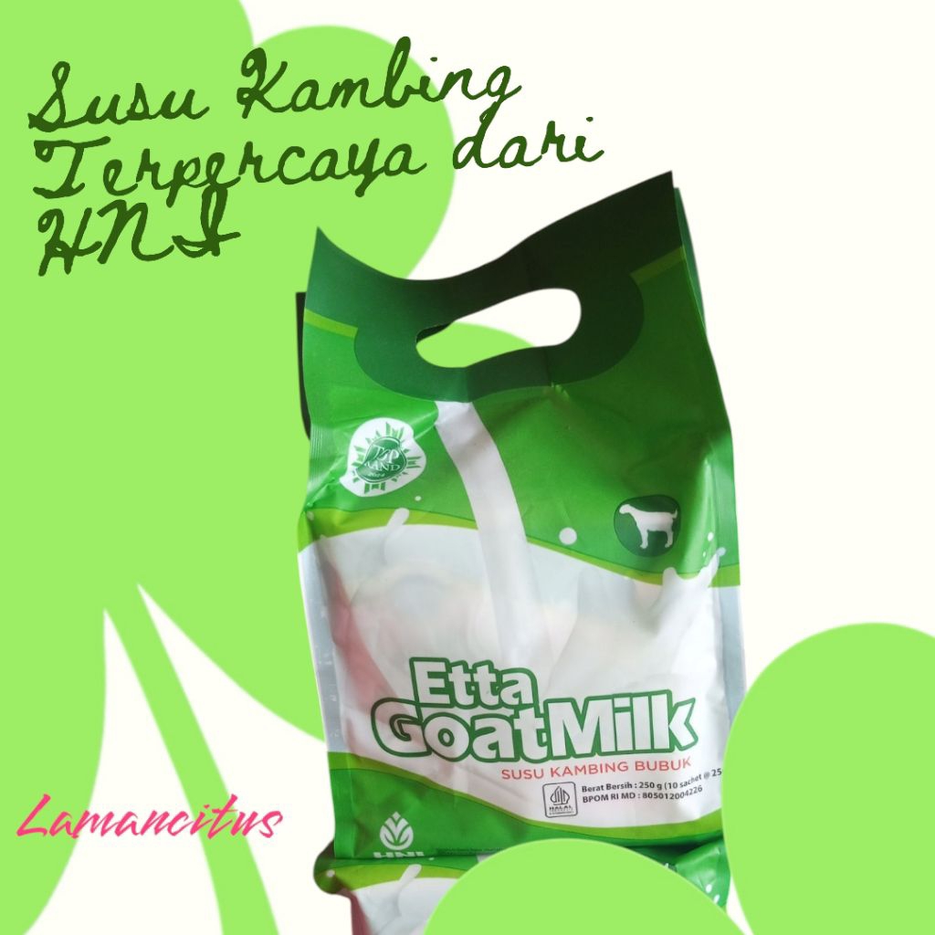 

(KHUSUS BATAM) Susu Kambing Etta Goat milk HNI