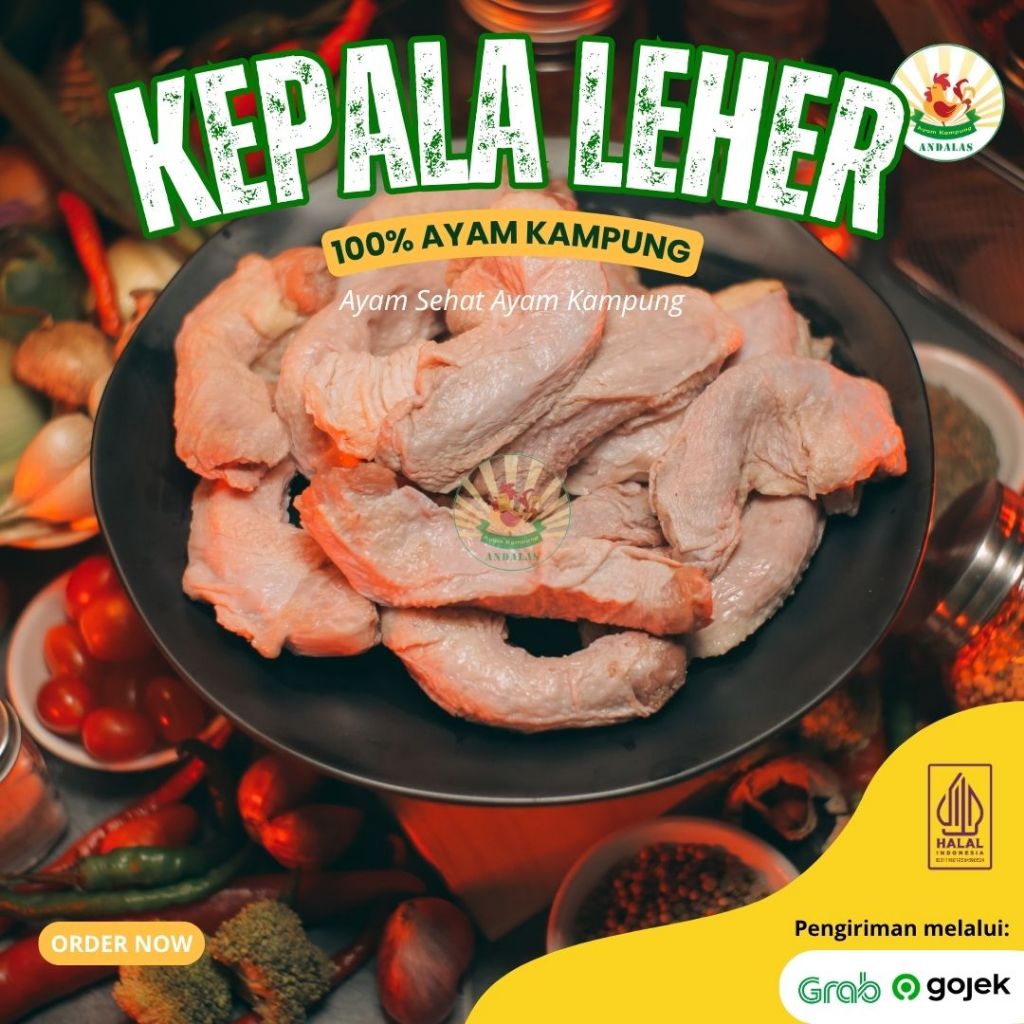 

Kepala Leher Ayam Kampung