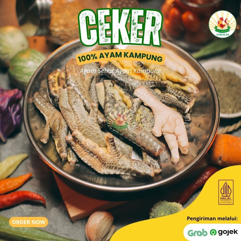 

Ceker Ayam Kampung 200 gr