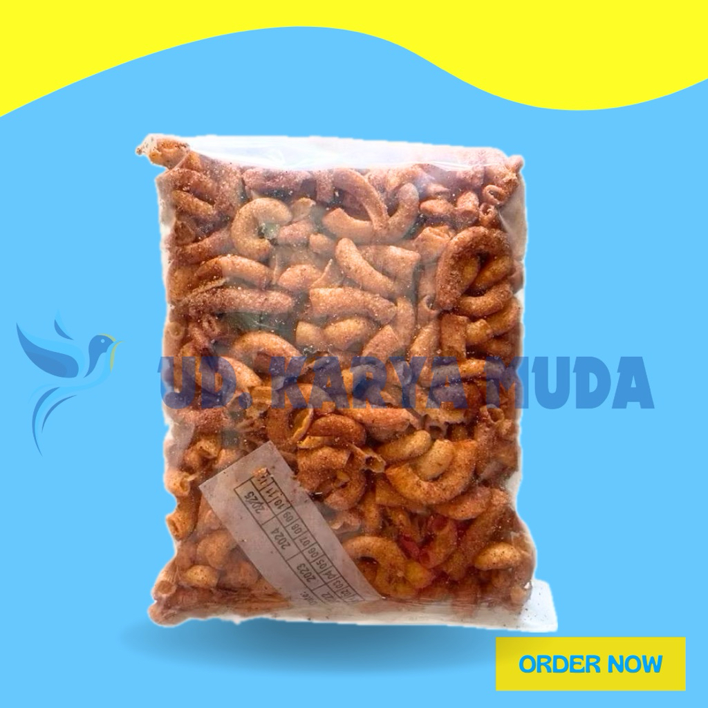 

MAKARONI SEPAT/MAKARONI BANTAT/MAKARONI PEDAS 250gr/ MAKARONI DJ