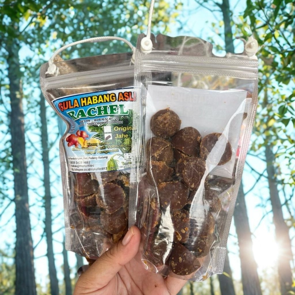 

gula aren dengan rempah jahe
