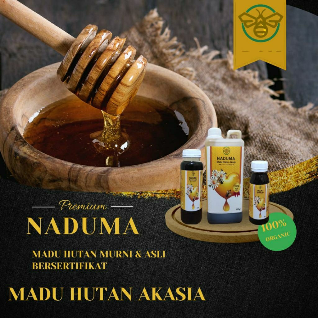 

Naduma Madu Hutan Akasia Madu Murni Premium