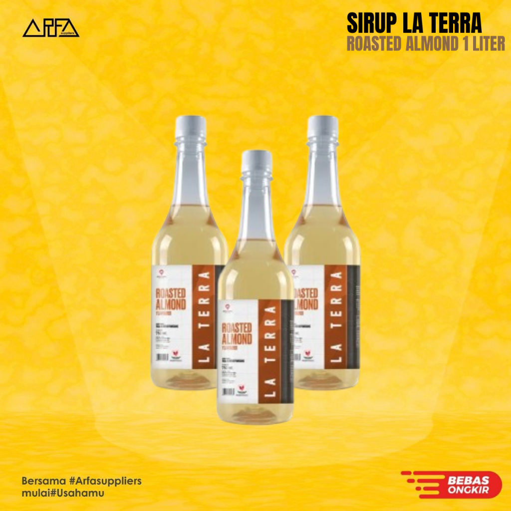 

La Terra sirup roasted almond 750 ml
