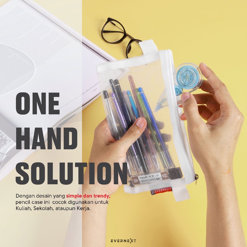 

Evernext Women - Tempat Pensil Sekolah - Pencil Case Kano