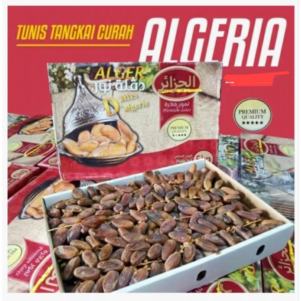 

GROSIR KURMA TUNISIA TANGKAI 5KG / KURMA TUNIS TANGKAI ALGERIA 5KG