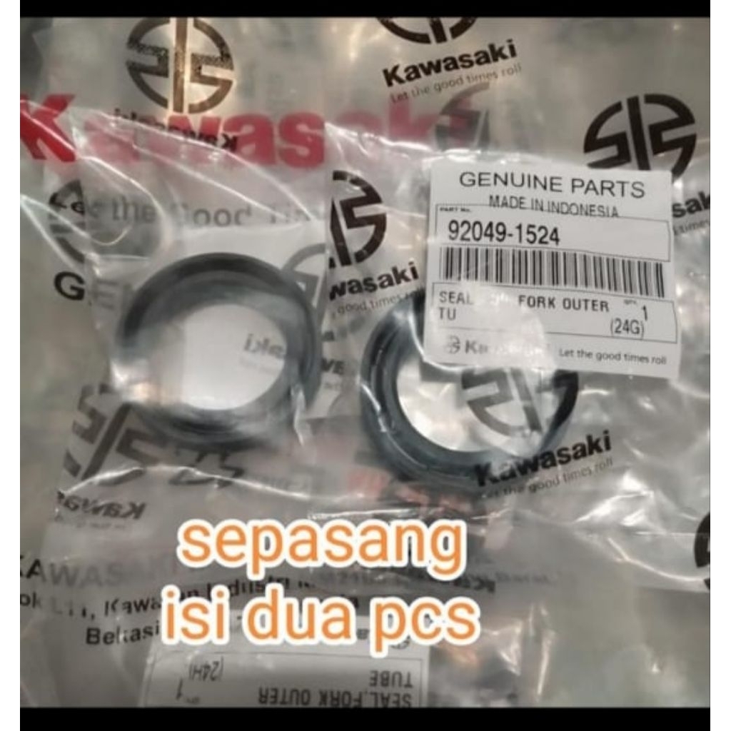 seal shock depan KLX S L G Dtracker lama original