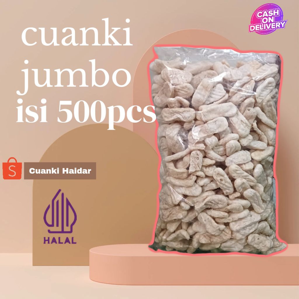 

Cuanki lidah jumbo isi 100 free packing