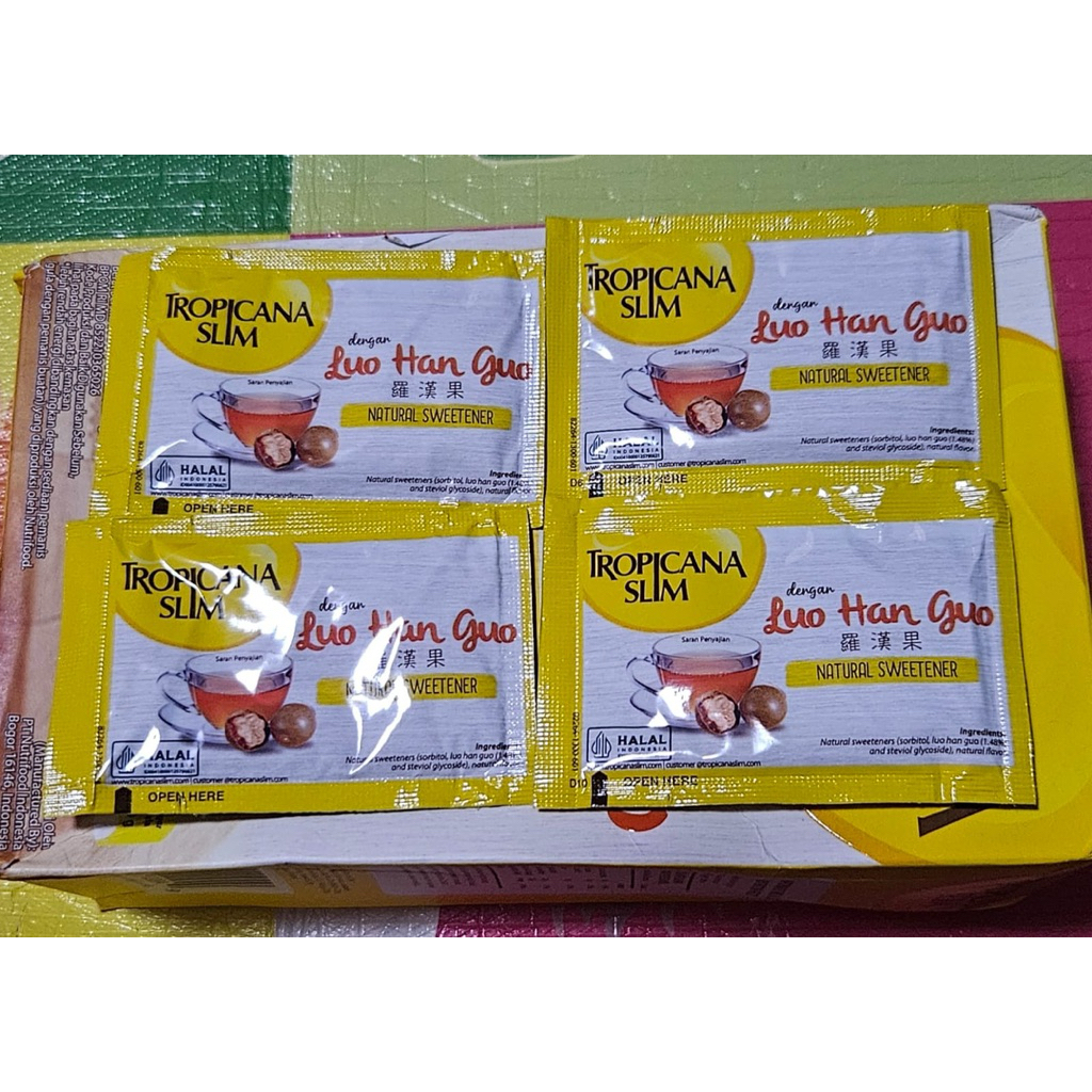 

Tropicana slim luo han quo sweetener persachet