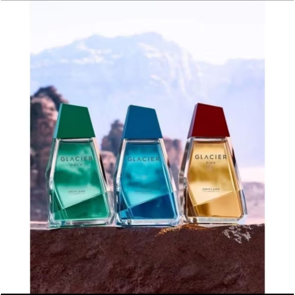 Parfum Glacier Rock /Fire / Blue Eau de Toilette