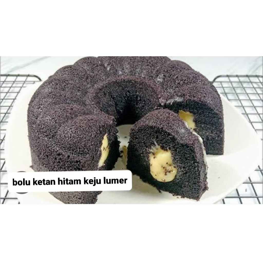 

BOLU KETAN HITAM KEJU LUMER 400GR