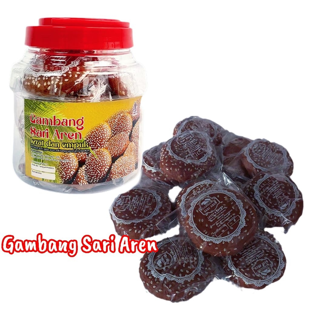

Kue Gambang Wijen Premium Sari Aren Khas Rosalia Lezat Empuk Isi 12 Pcs
