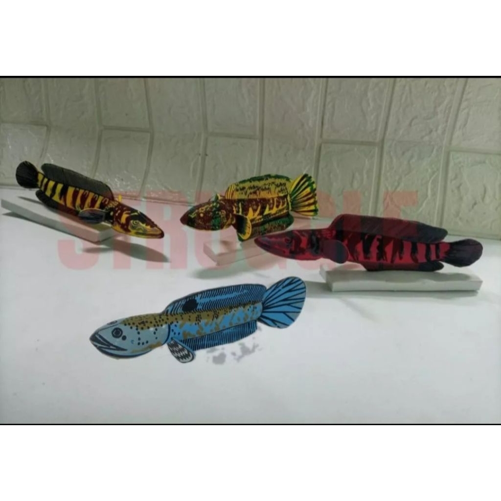PATUNG/BONEKA CHANA AURANTI,YELLOW,SENTRUM,RED MARU,BLUE PULCHRA/IKAN GABUS