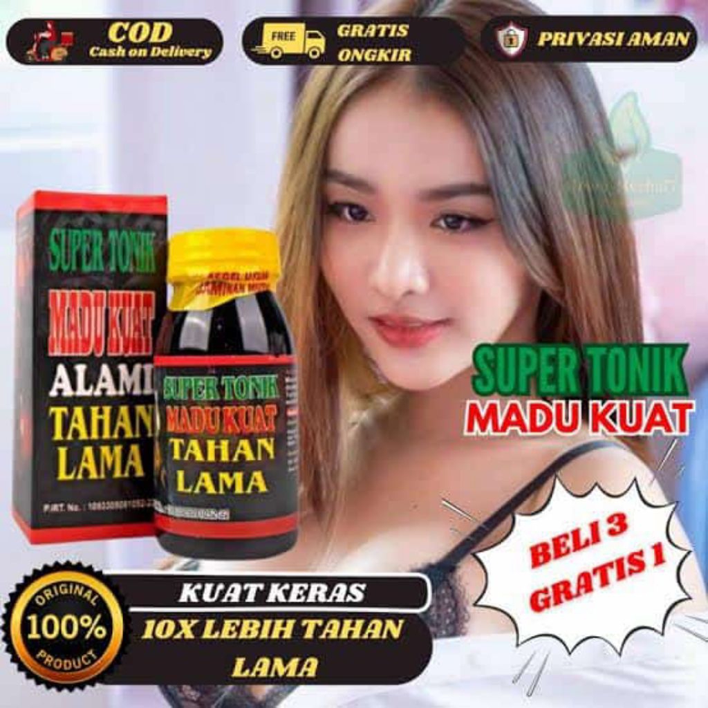 Madu Super Tonik 10x Lama Super Tonik 10x Original COD