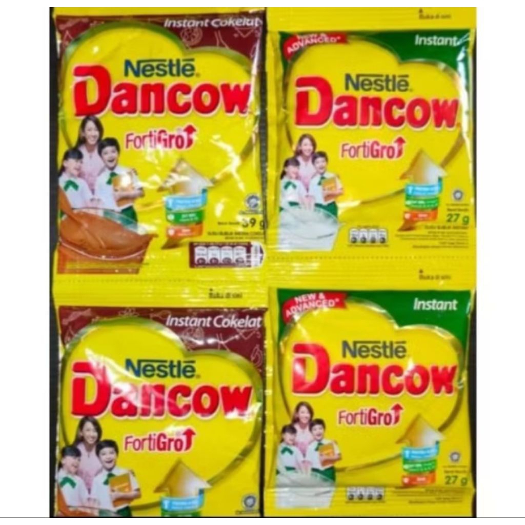 

Susu Dancow Renceng isi 10 Putih Coklat
