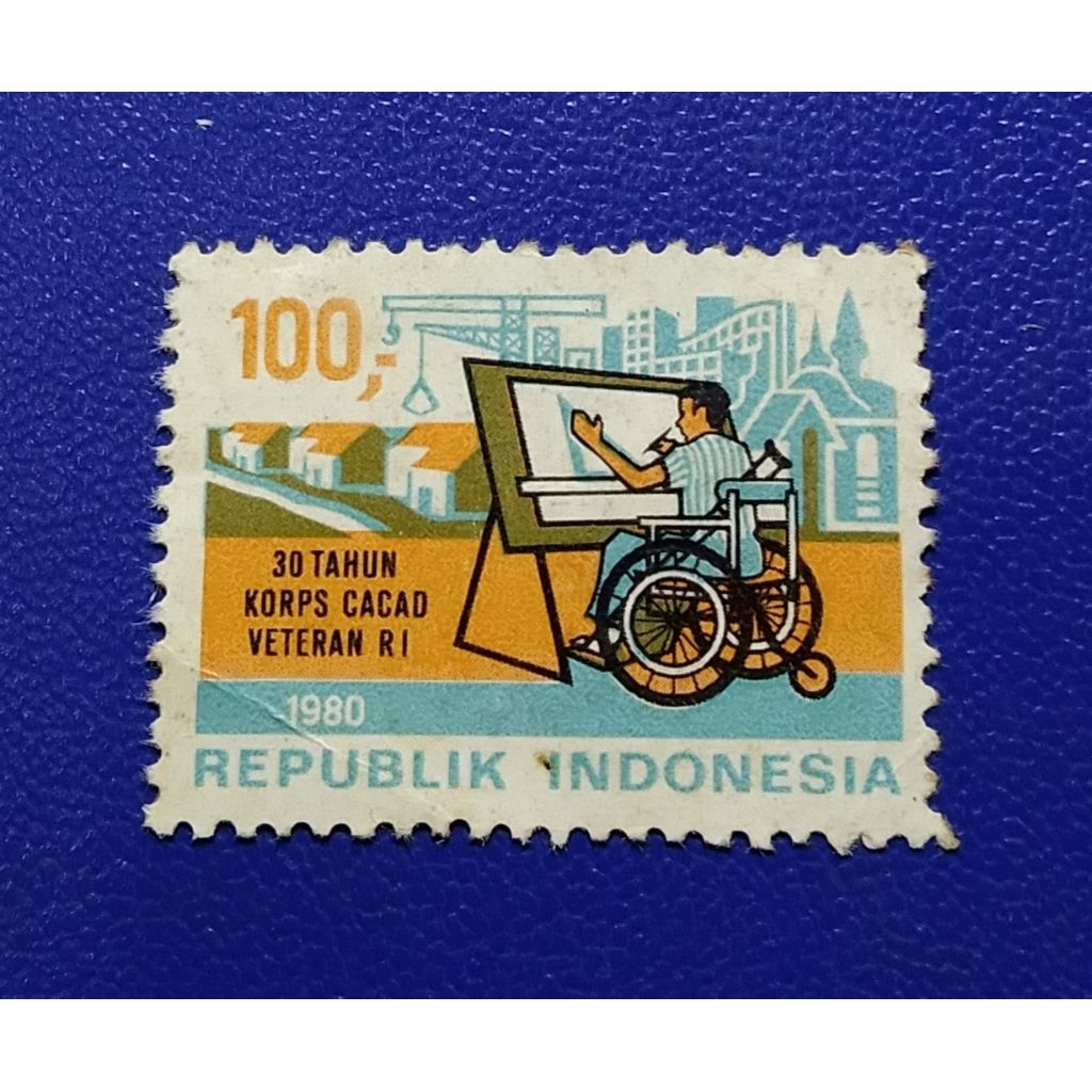 

Prangko Lawas Set Lengkap/Singel Set Hut Ke 30 Korps Cacat Thn 1980